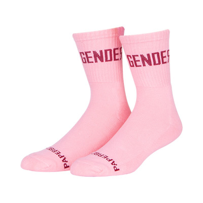 Bamboo Athletic Socks Anti Slip Sport Pink Sox