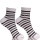 Leisure Stripe Cotton Underwear Socks