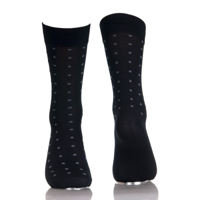 Custom Dress Mercerized Cotton Trendy Socks For Men