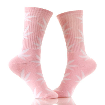 Popular Knitted Women Pot Leaf Socks