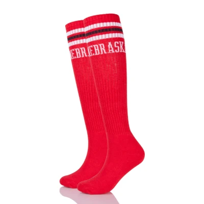 Low Quantity Request Great Quality Custom Classic Cotton Long Horse Riding Knit Socks
