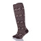 Equestrian Over The Knee Jacquard Horses Riding Socks Women