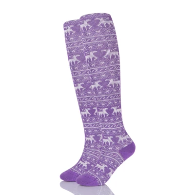 Sports Womens Equestrian Knee High Socks Horse Riding