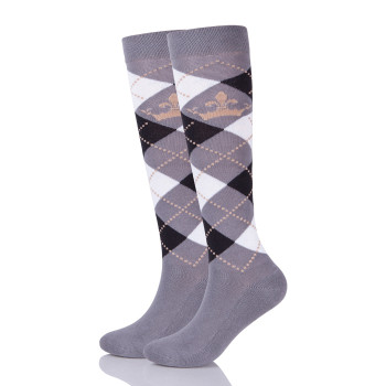 High quality Gray Unisex Athletic Horse Riding Compression Socks