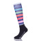 Horse Riding Socks Rainbow Long Stripe Socks