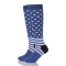 Custom High Knee Sport  Horse Riding Athletic Striped Socks Oem