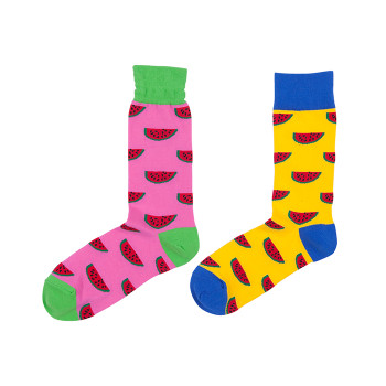 Adults Design Colorful Cotton Crew Dress Socks Art Print Mens Socks