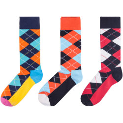 Mens Funny Novelty Cotton Crew Socks Colorful Cute Crazy
