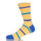 Men's Fun Logo Dress Socks, Colorful Funny Novelty Crazy Crew Socks Packs