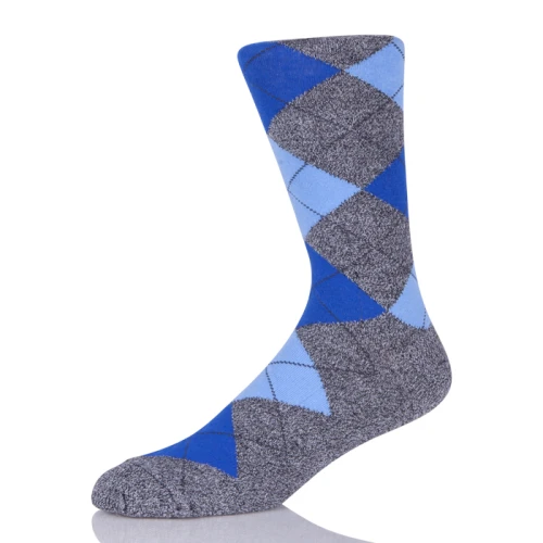 Men's Fashion Pattern Fun Colorful Cotton Casual Dress Classic Sock Men Work