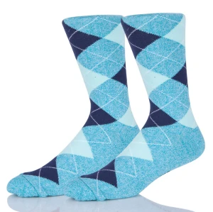Men's Fashion Pattern Fun Colorful Cotton Casual Dress Classic Sock Men Work