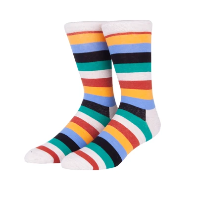 100% Cotton Thick Mens Custom Dress Socks