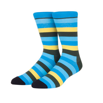 100% Nylon Office Bamboo Fabric Socks For Men