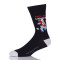 Black Men Sheer Compression Socks, Bamboo Classic Mens Socks