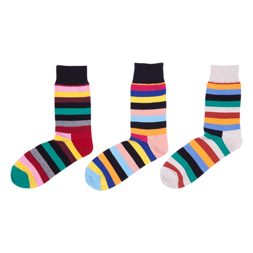Men Nylon Socks Designs Striped Socks