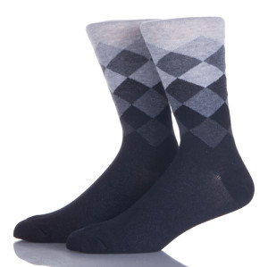 10 Pack Colorful Rhombus Ankle Socks Casual Cozy Crew Socks For Men
