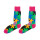 Bulk Wholesale Custom Colorful Classic Puzzle Pattern Fun Socks