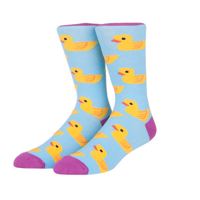 Korean Popular Hot Selling Cartoon Cute Duck Animal Comfortable Fun Socks