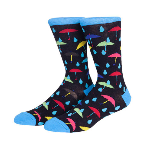 2019 New Design 3D Cartoon Umbrella Pattern Tube Kids Funny Socks