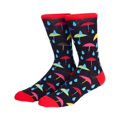 2019 New Design 3D Cartoon Umbrella Pattern Tube Kids Funny Socks