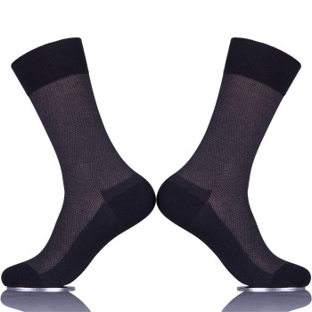 Personalised Mens Black Business Socks Online Men In Black Dress Socks