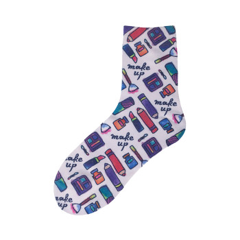 Custom Crew socks Printed Sublimation Breathable Sock Sokken Sox