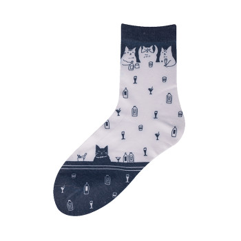 Wholesale Custom Print Polyester Socks for Sublimation