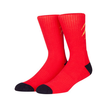 Mens Colorful Basic Sock -Unique Knit Cotton Crew Socks