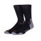 Custom Crew Socks Black Men Cotton Logo Compression Socks