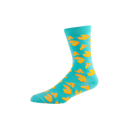 Cotton Fashion Patterned colorful crew socks for men