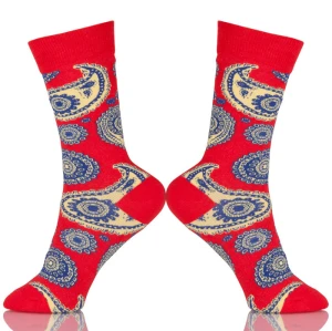 Casual Colorful Men's Crew Socks Crazy Cotton Funny Socks Novelty Male Dress Socks