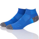 Professional Sport Breathable Mesh Terry Running Compression Socks