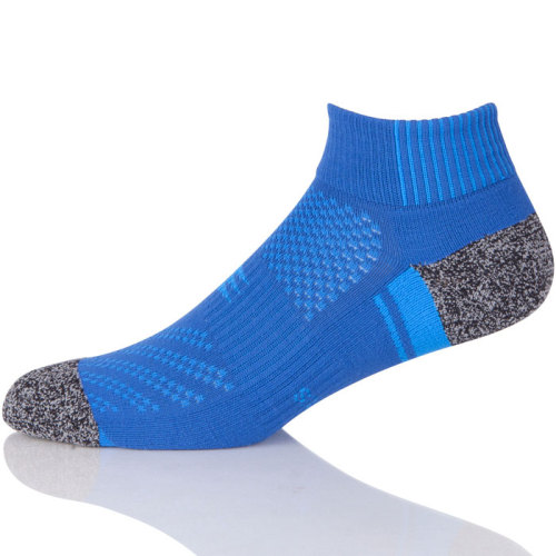 Professional Sport Breathable Mesh Terry Running Compression Socks