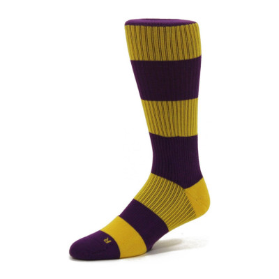 The Latest Casual Men's Socks Color Stripes Socks Cotton Crew