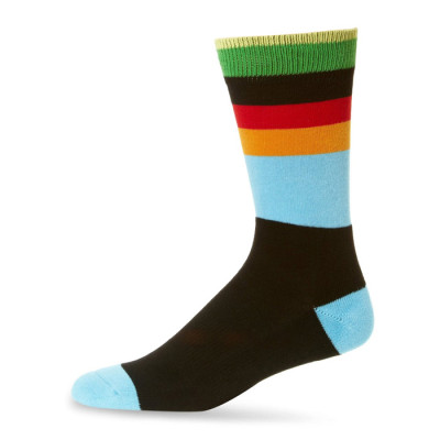Combed Cotton Men's Socks Colorful Funny Long Warm Dress Socks For Male