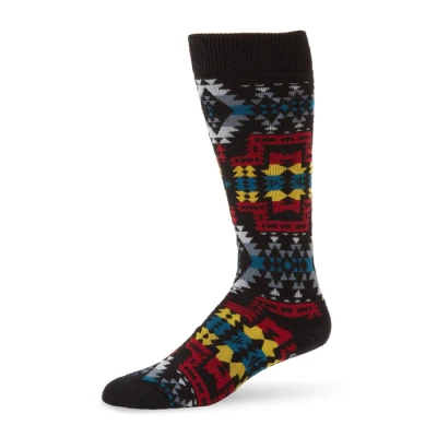 Fashion Socks Men Long Cartoon Socks Hiphop Street Sport Black Crew Socks