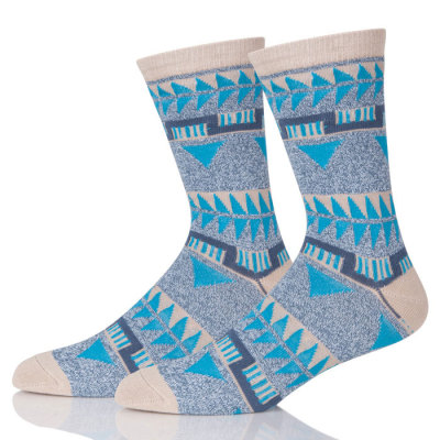 Bulk Wholesale Crazy Socks Men Crew Cotton Socks 100% Knitted Funky Mens Dress Socks