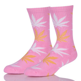 Low MOQ Weed Hemp Cotton Men Sock