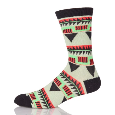 Factory Price Custom Colorful Classy Combed Cotton Men Socks Crazy Fun Dress Socks