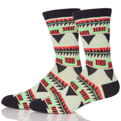 Factory Price Custom Colorful Classy Combed Cotton Men Socks Crazy Fun Dress Socks