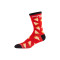 high quality print socks custom logo men dress socks