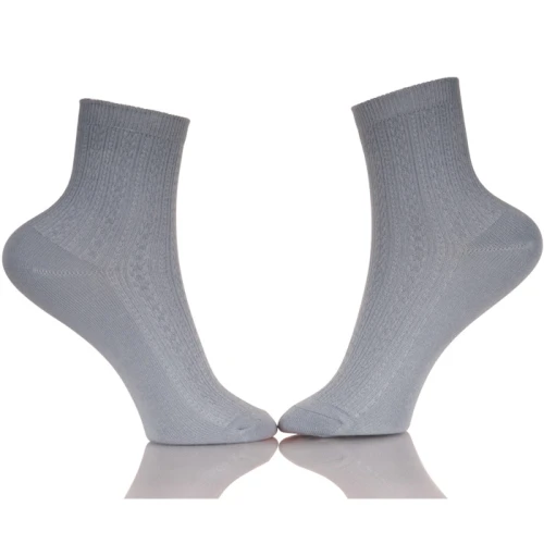 Multi Colors Knit Cotton Socks Funny Dress Socks For Female