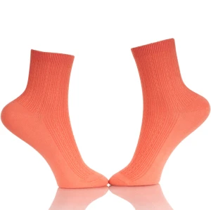 Women Casual Socks Middle Tube Cotton Ladies Cute Solid Color High Quality Sock Fashion Female