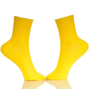 Women Fashion Solid Colored Short Socks Cotton Funny Socks Female Candy Color