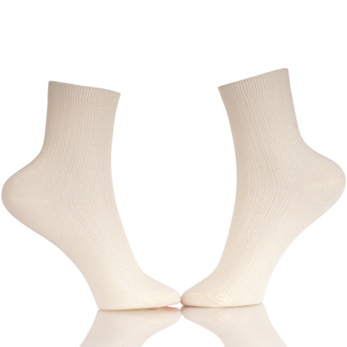 Women Casual Socks Middle Tube Cotton Ladies Cute Solid Color High Quality Sock Fashion Female
