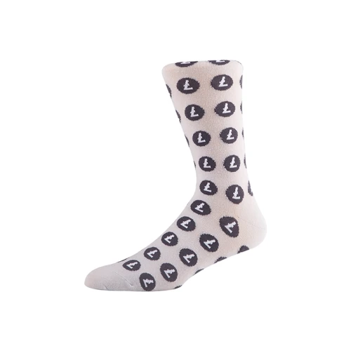 Cotton Fashion Patterned colorful custom logo knee dri fit socks