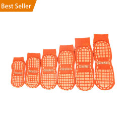 NO.1 RANK Customized Grip Safety Trampoline Socks