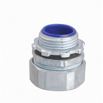 DPJ Electrical Galvanized Steel Flexible Conduit Pipe Connector Fitting