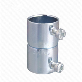 Steel alloy quick EMT coupling