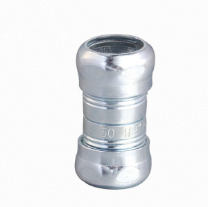 Steel EMT Electrical Conduit Compression Fitting Coupling